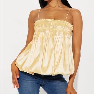 Elegant Cream Women's Top